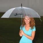 46" Arc Clear Umbrella - 2