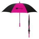 60" Arc Splash Of Color Golf Umbrella - 1