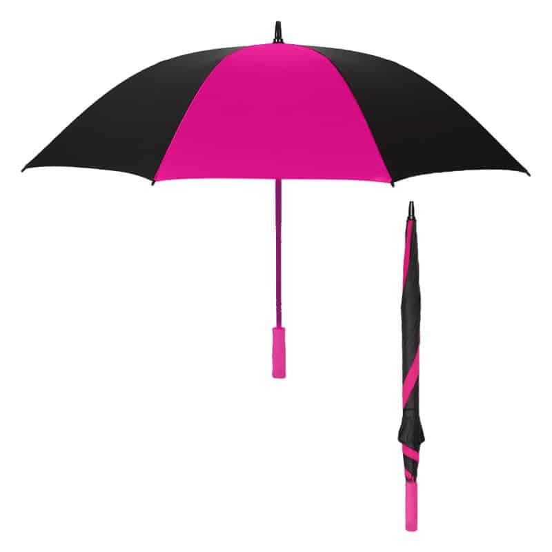 60" Arc Splash Of Color Golf Umbrella - 3