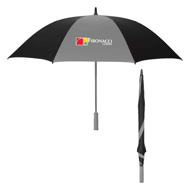 60" Arc Splash Of Color Golf Umbrella - 4