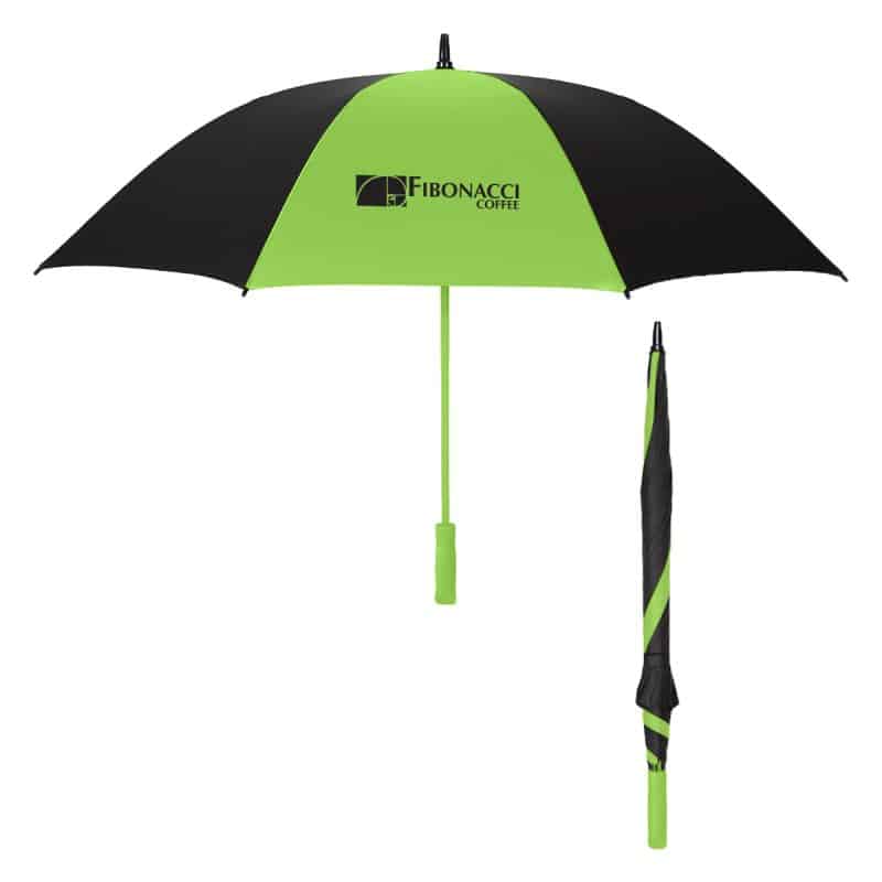 60" Arc Splash Of Color Golf Umbrella - 8