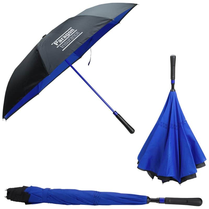 Skyline Two-Tone Inversion Umbrella - 2