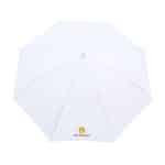 Elements 50" Recycled Auto Open Hospitality Umbrella - White - 2