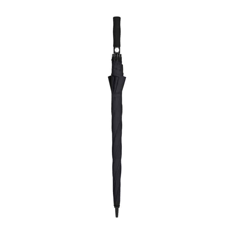 Elements 60" Recycled Auto Open Golf Umbrella - Black - 3
