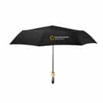 41" Arc Umbrella With 100% Rpet Canopy & Bamboo Handle - 2