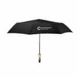 41" Arc Umbrella With 100% Rpet Canopy & Bamboo Handle - 3