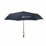 41" Arc Umbrella With 100% Rpet Canopy & Bamboo Handle - 5