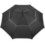 62" rPET Golf Umbrella w/ Reflective Trim - 3
