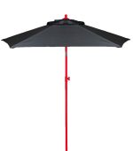 7' Colored Steel Market Umbrella - 8
