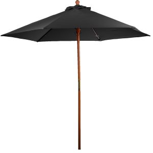 7' FSC Wooden Market Umbrella