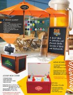 7' Wooden Market Umbrella - 8