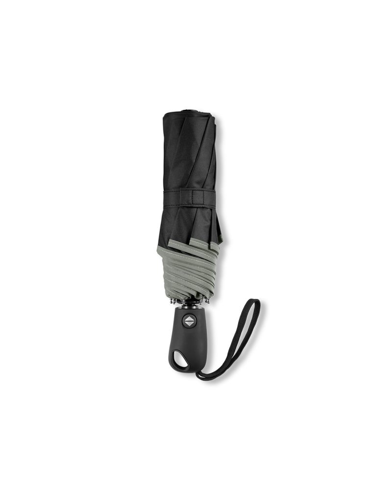 42" Auto-Open Umbrella With Reflective Trim - 1