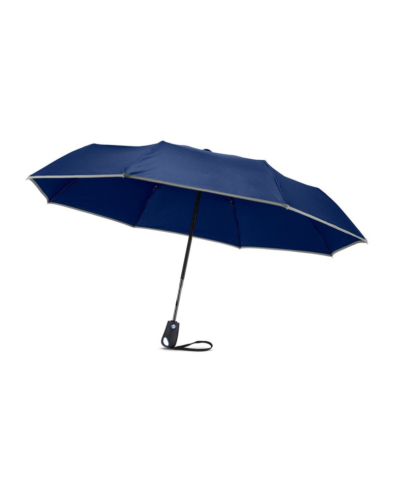 42" Auto-Open Umbrella With Reflective Trim - 6