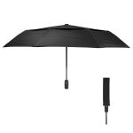 42" Telescopic Folding Umbrella With 100% Rpet Canopy - 1