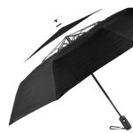 42" Telescopic Folding Umbrella With 100% Rpet Canopy - 2