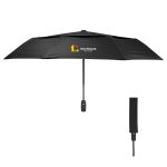 42" Telescopic Folding Umbrella With 100% Rpet Canopy - 4