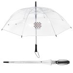 Panorama 46" Arc Auto-Open Clear Umbrella
