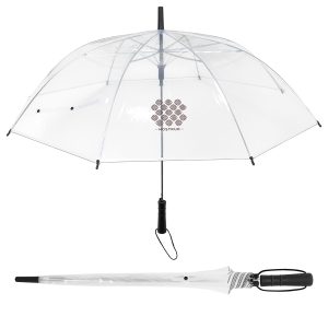 Panorama 46" Arc Auto-Open Clear Umbrella