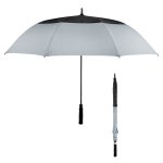 60" Arc Vented Umbrella With 100% Rpet Canopy - 1