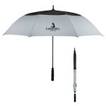 60" Arc Vented Umbrella With 100% Rpet Canopy - 3