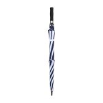 Elements 60" Recycled rPET Auto Open Dual Canopy Golf Umbrella - Navy-White - 3