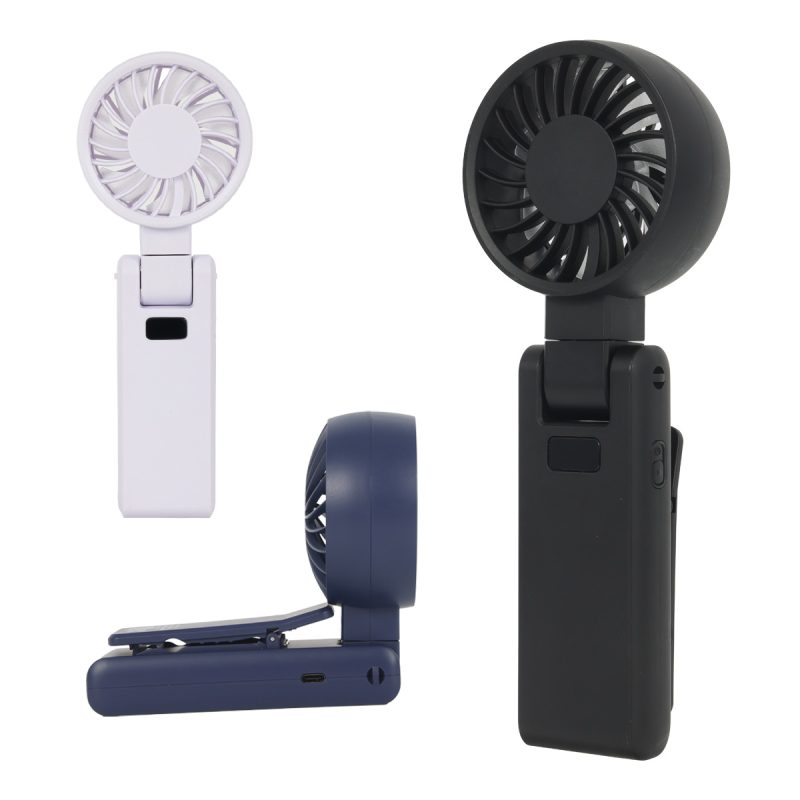 Purl High Speed Rotatable Handheld Fan With Clip - 1