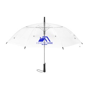 46" Auto Open Clear Umbrella.