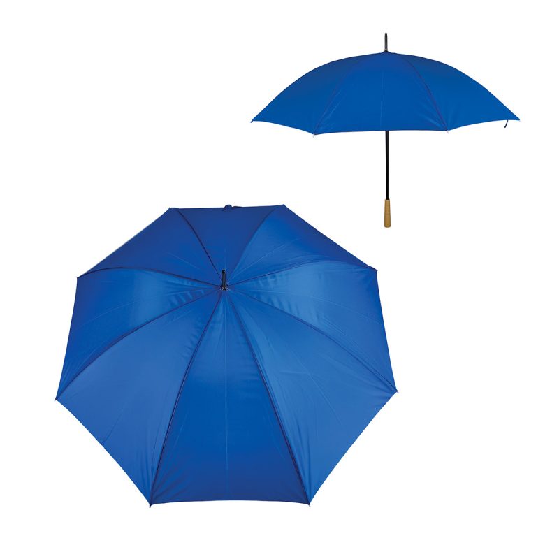 Hartselle 60" Golf Umbrella With Wood Handle - 2