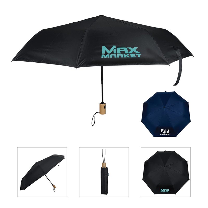 Huntsville 42" Recycled Auto Open/Close Folding Umbrella