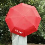 42" Arc Automatic Folding Umbrella