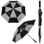 48" Arc Windproof Vented Automatic Umbrella - 3