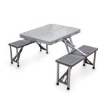 Aluminum Folding Picnic Table w/Four Seats - 4