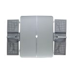 Aluminum Folding Picnic Table w/Four Seats - 5
