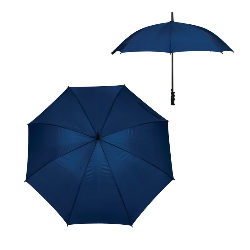 Anniston 46" Recycled Auto Open Stick Umbrella - 2