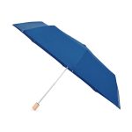 Elements 43" Recycled rPET Manual Folding Umbrella - Royal Blue - 1