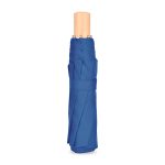 Elements 43" Recycled rPET Manual Folding Umbrella - Royal Blue - 4